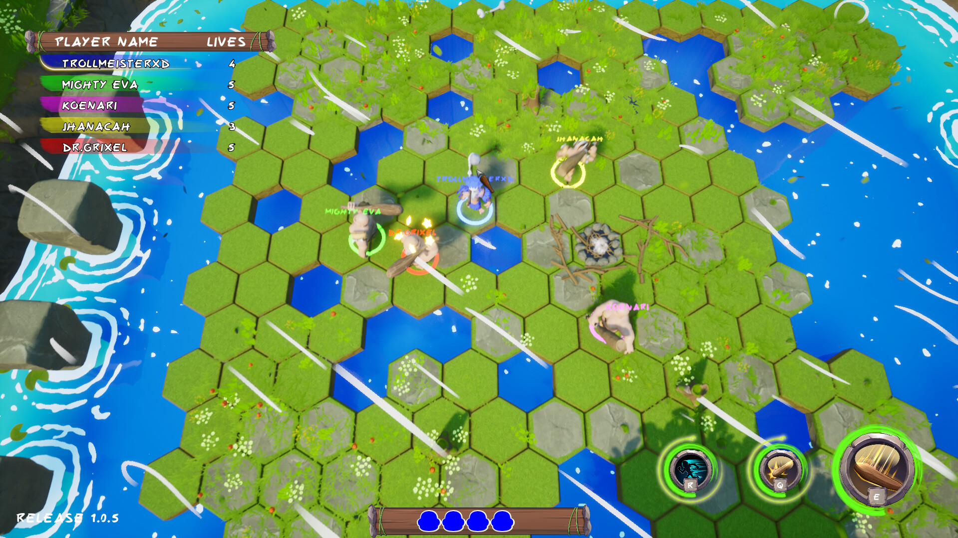 Crackin' Smackin destructible arena screenshot