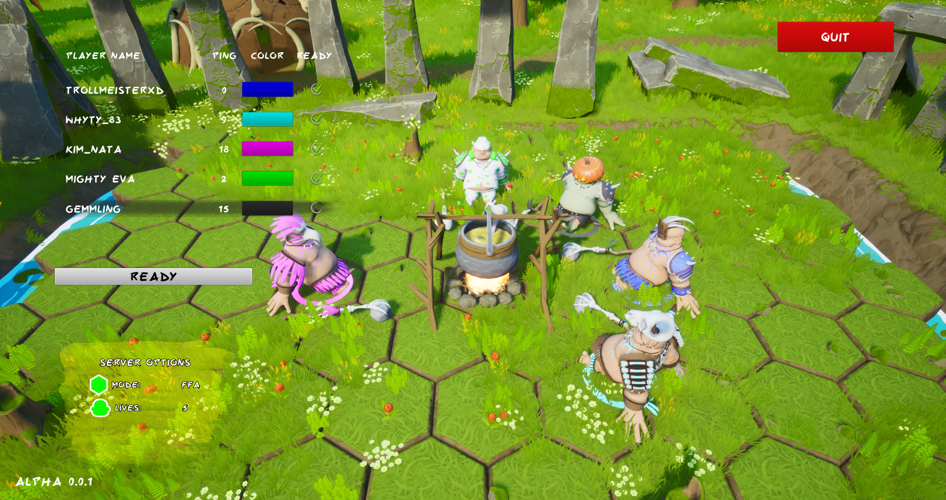 Crackin' Smackin caveman chaos screenshot